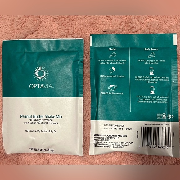 Other Optavia 6 Fueling Peanut Butter Shake Mix Poshmark